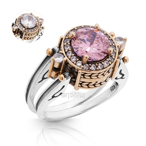 Turkish reversible round pink - round,