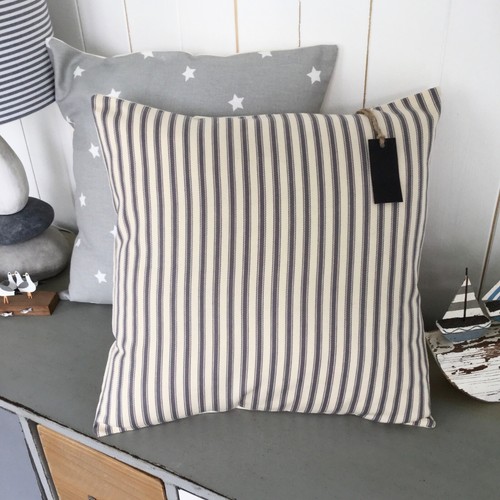 Cushion cover grey white - cushion,
