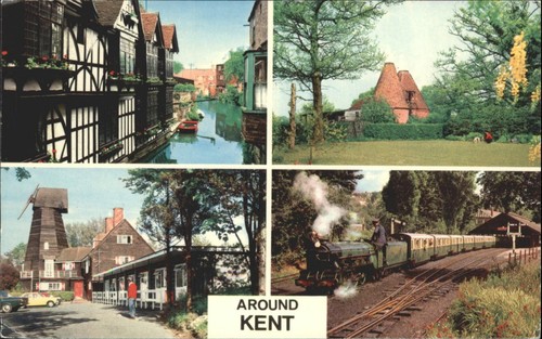 Vintage colourmaster postcard - colourmaster,