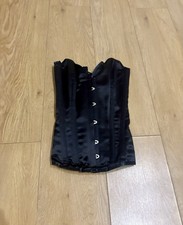 Vollers black overbust corset - vollers,