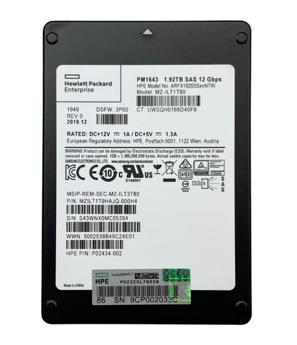 Samsung pm1643 92tb - samsung,