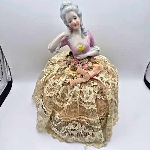 Antique 1920s porcelain - porcelain, half