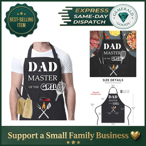 Personalized bbq apron for men - personalized,