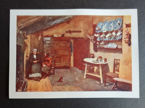 Antique 1908 print an old - antique,