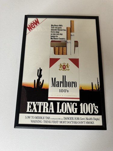 Framed 1981 marlboro - 1981,
