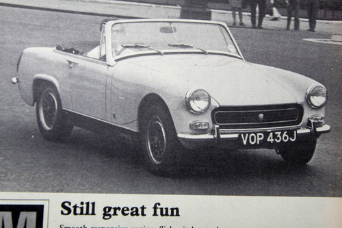 Original 1970 motor - motor, extracted