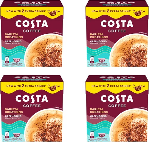 Dolce gusto costa coffee - dolce, pods