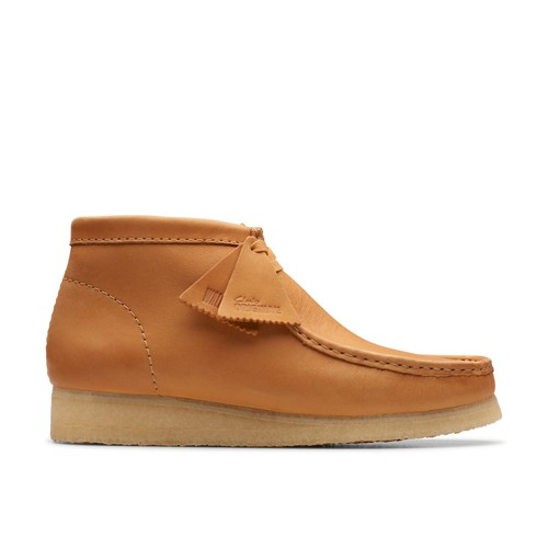 New men clarks wallabee mid - new,