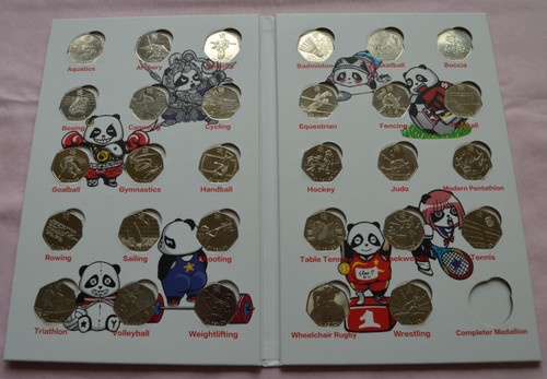 London olympics 2012 50p coin - 2012,