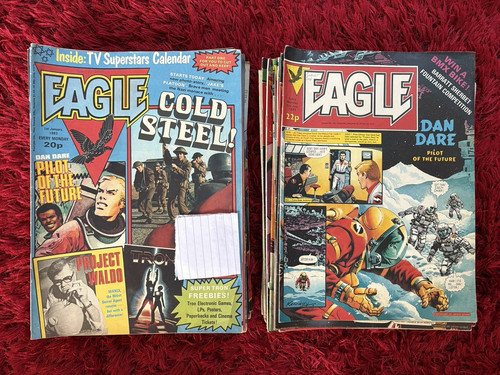 Eagle comics dan dare 1983 - comics,