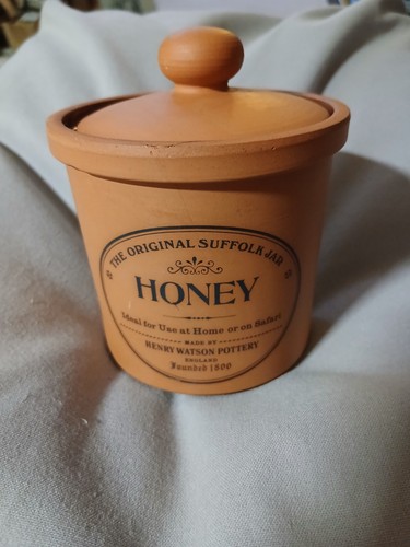 Honey pot with lid henry - with,