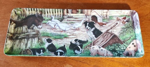 Small snack tray farm - small,