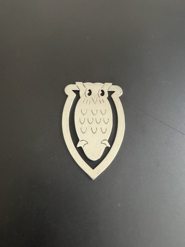 Vintage solid silver owl - vintage,