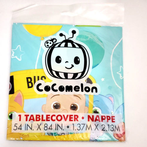 Cocomelon tablecover plastic - cocomelon,