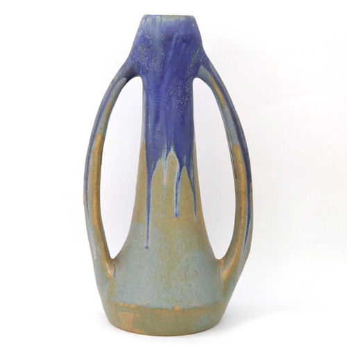 Gilbert french pottery vase - gilbert,