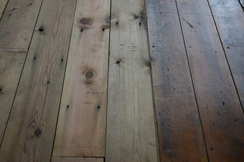 Salvaged reclaimed floorboards - reclaimed,