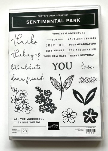 Sentimental park stampin - sentimental,