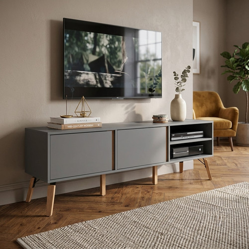 Unit grey media - tv,