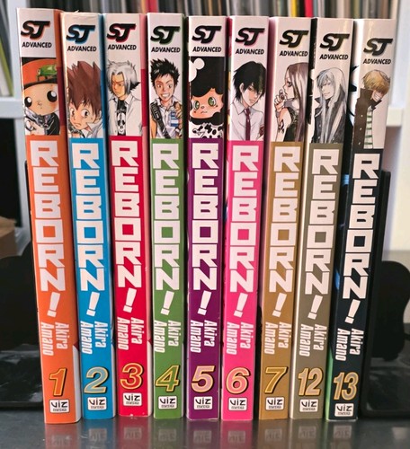 Viz media reborn manga lot - reborn!,