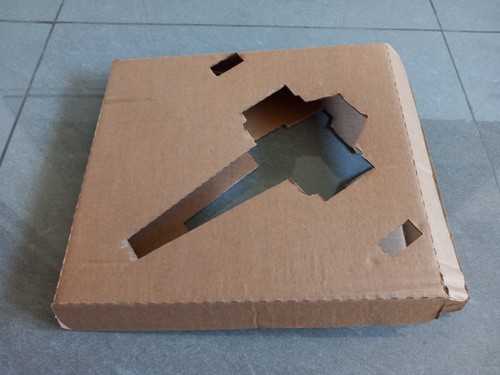Star wars original cardboard - star,