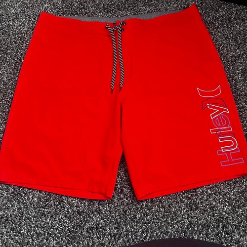 Mens red hurley - , shorts
