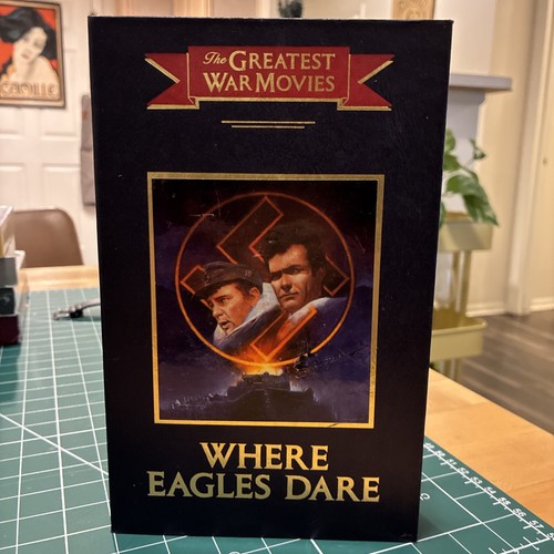 Where eagles dare vhs great - eagles,
