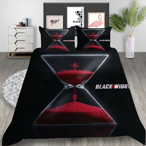 Avengers black widow duvet - black,