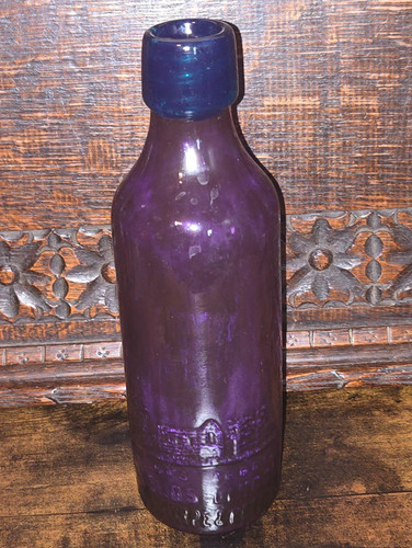 Monks abbey pictorial purple - abbey,