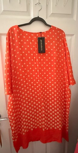 Pomodoro orange white polka - orange, &