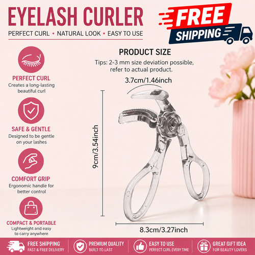 Professional eyelash curler - eyelash,