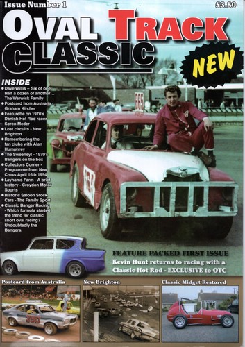 Oval track classic magazine - oval,