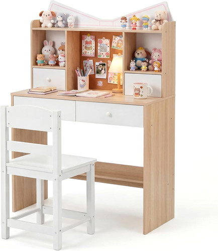 Kids desk and chair - desk, set