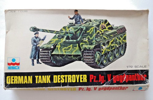 Esci 8009 german tank - esci,