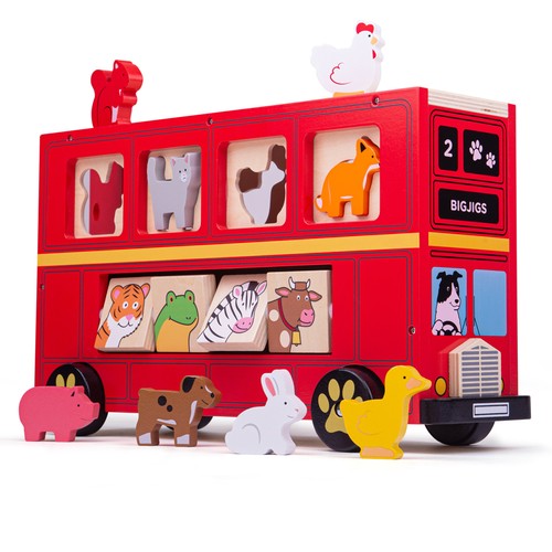 Bigjigs educational wooden red - bigjigs,