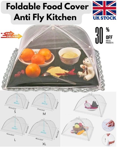 1pc foldable food cover anti - foldable,