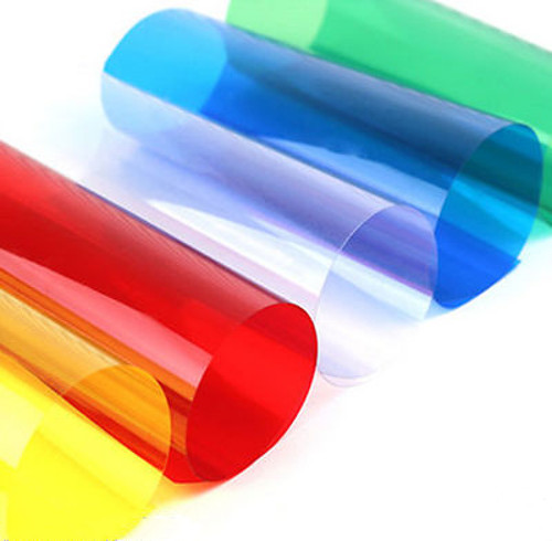 Coloured acetate sheets - coloured, a4