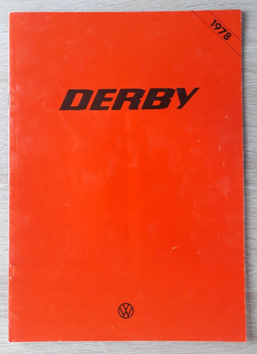 Volkswagen derby brochure - derby, ls