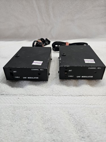 Two vintage uhf modulator - two,