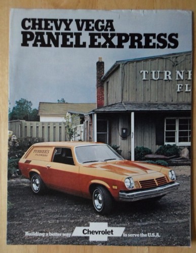 Chevrolet vega panel - chevrolet,
