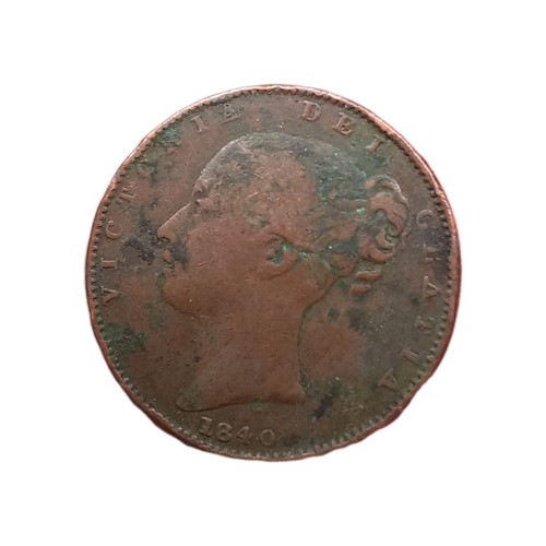 1840 queen victoria copper - queen,