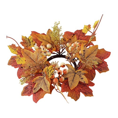 Fall candle ring - fall,