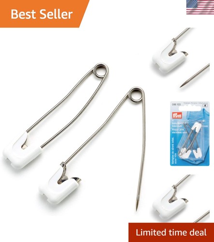 Nappy pins metal white - nappy, 55