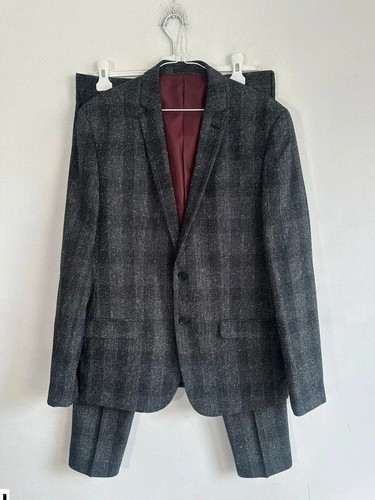 River island suit - suit, grey
