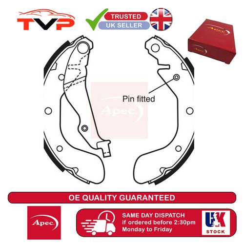 Apec brake shoes set for - shoes,