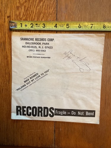 Keith richard signed - richard’s, 45