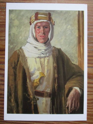 Postcard colonel lawrence - colonel,