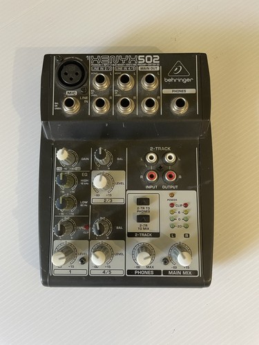 Behringer xenyx 502 compact - xenyx,