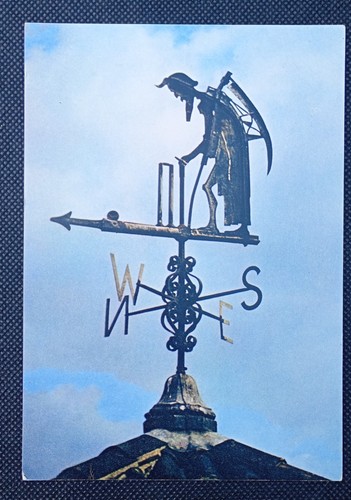 Postcard weather vane lord - weather,