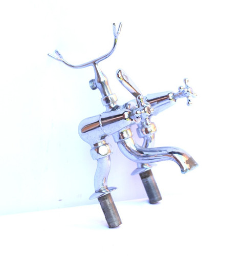 1930s bath tap with shower - with,