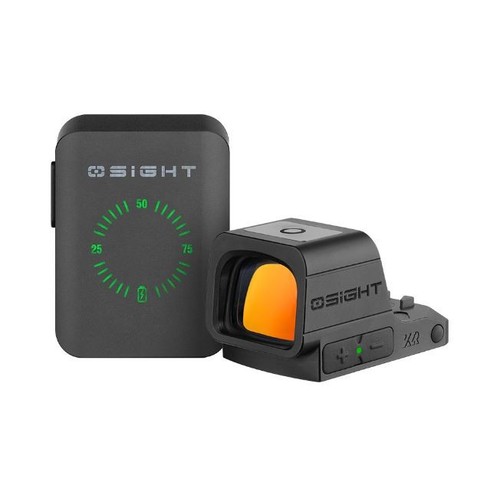 Osight enclosed red dot - red,